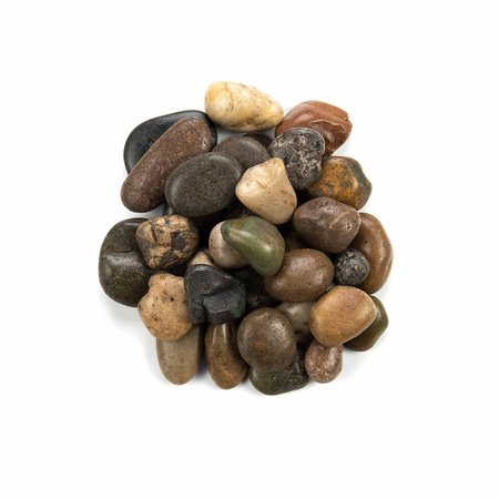 Msi Mixed Polished 0.5 Cu. Ft . 3 Cm To 5 Cm Mixed Polished Pebbles. 40 Lb. Bag ZOR-LSC-0146